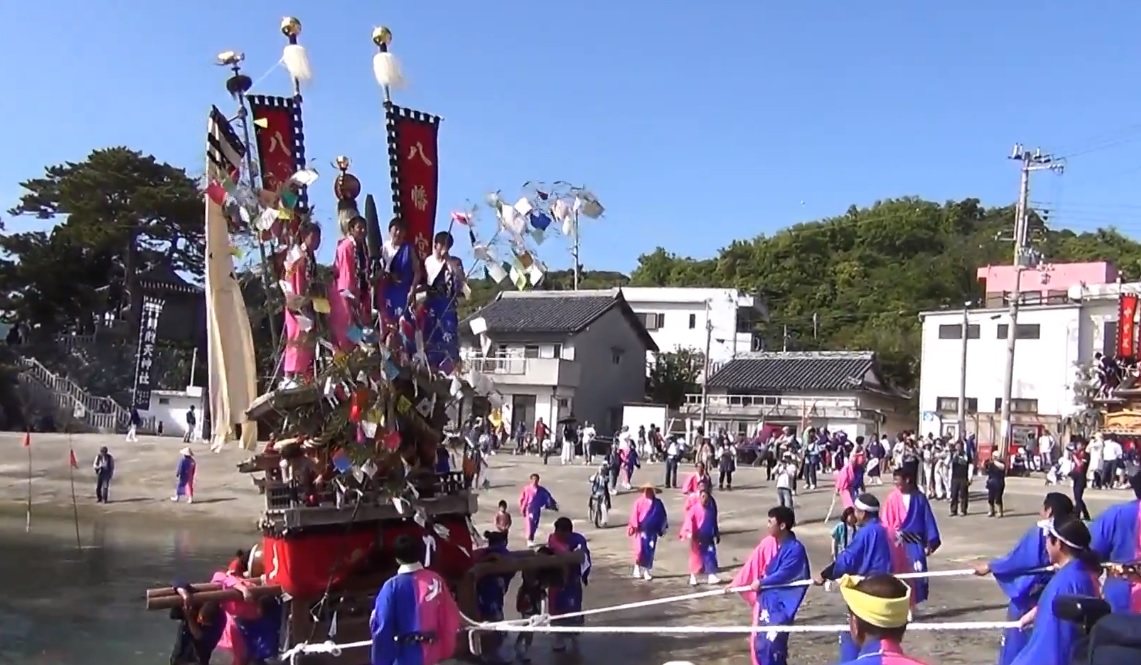 沼島八幡神社 春祭り